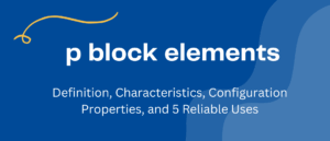 p block elements